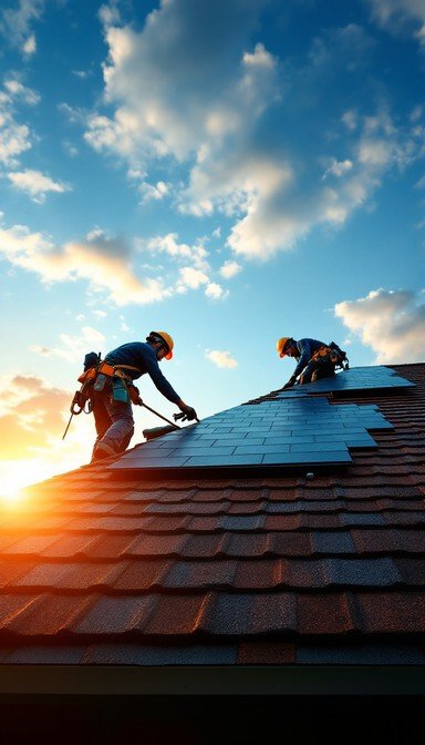 WeatherTight roofing crew